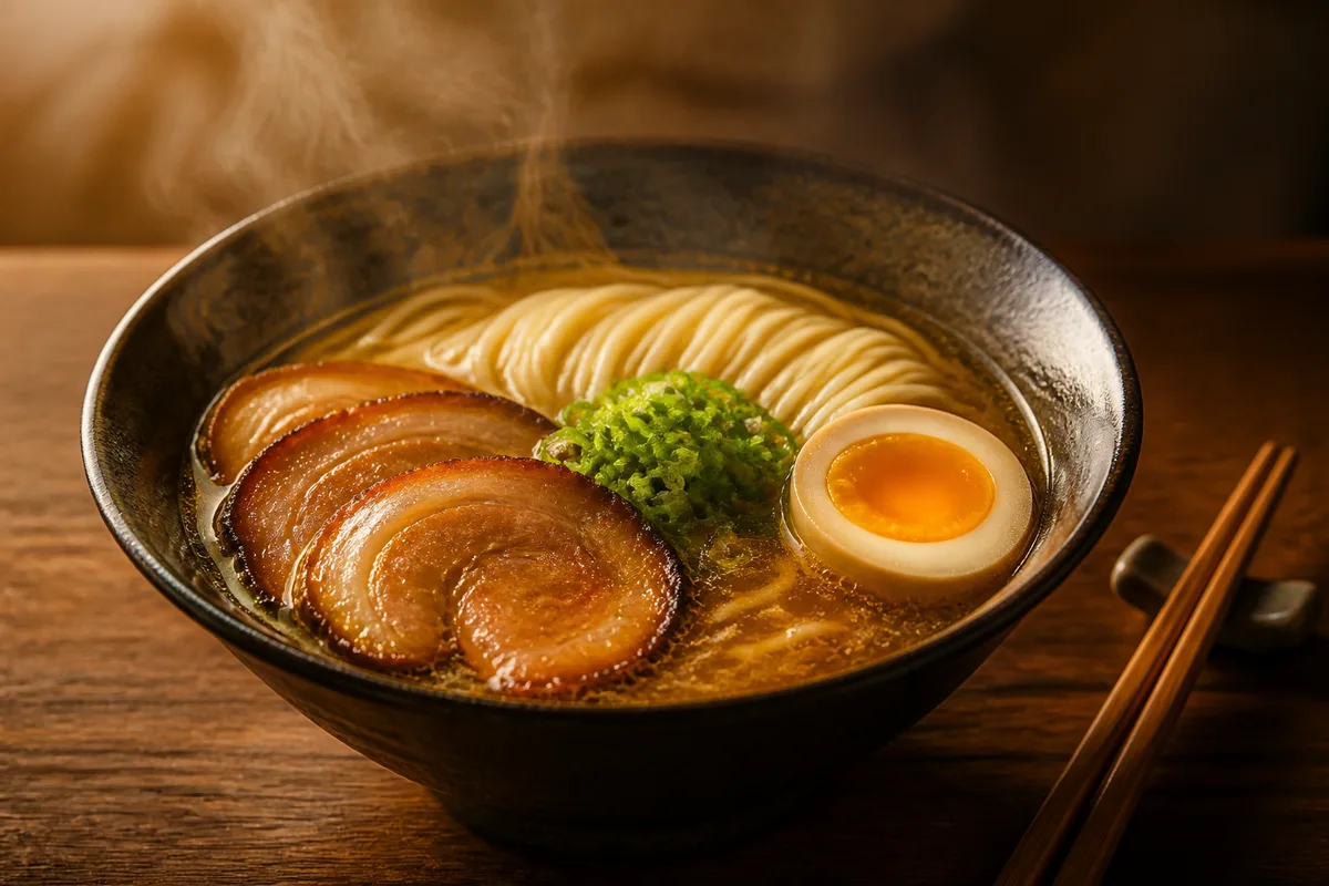 Ramen maison : bouillon, tare, nouilles et garnitures